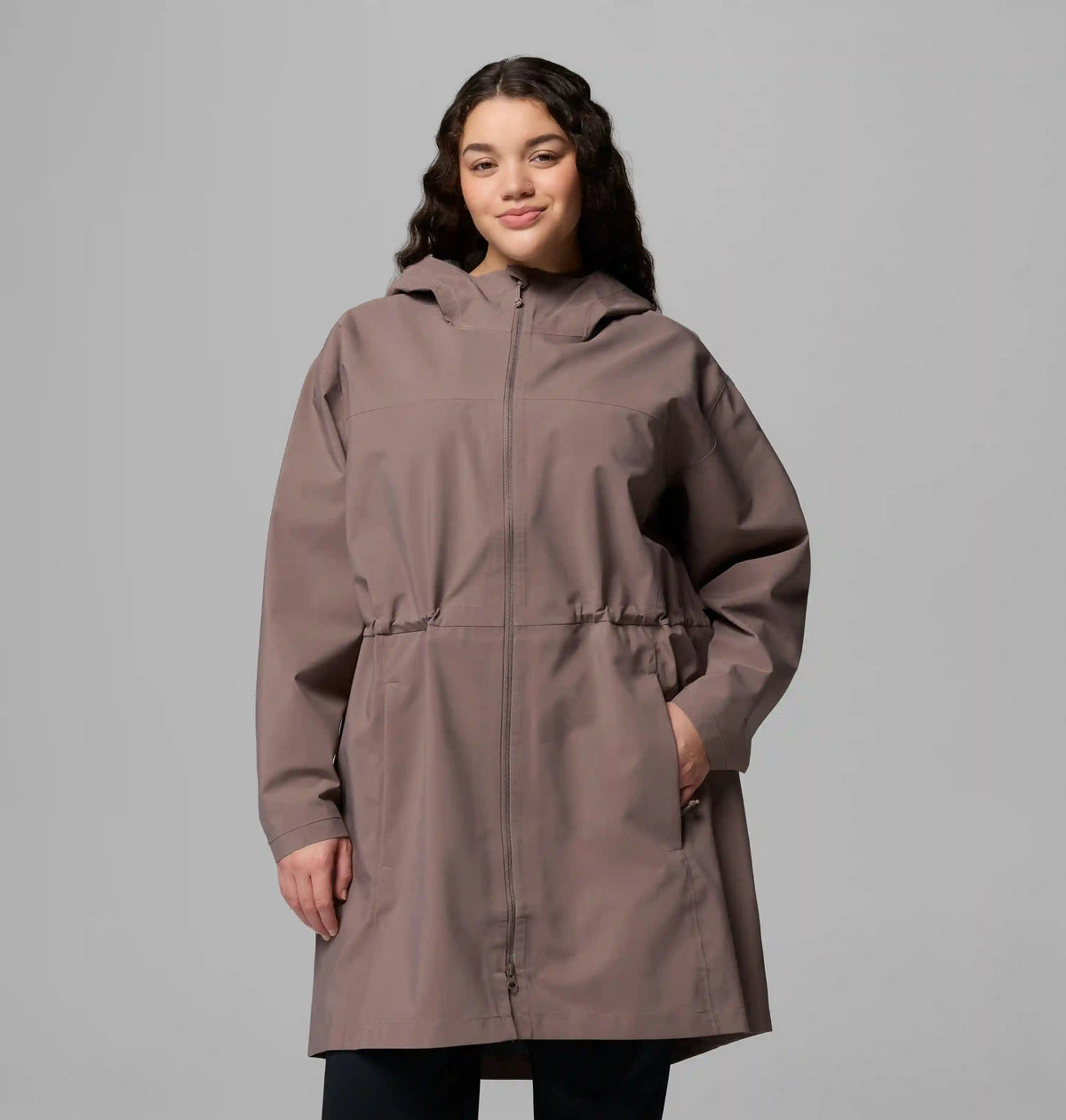 Women's Weekend Adventure II Long Rain Shell - Plus Size