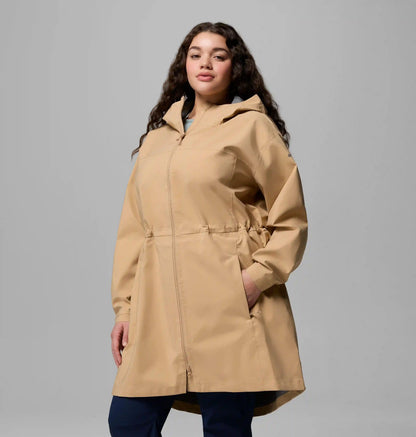 Women's Weekend Adventure II Long Rain Shell - Plus Size