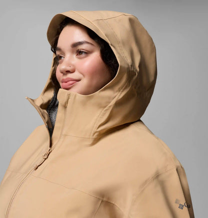 Women's Weekend Adventure II Long Rain Shell - Plus Size