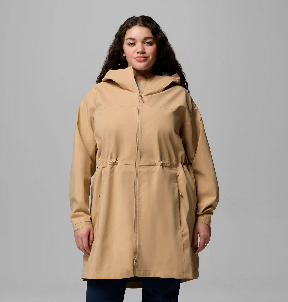 Women's Weekend Adventure II Long Rain Shell - Plus Size