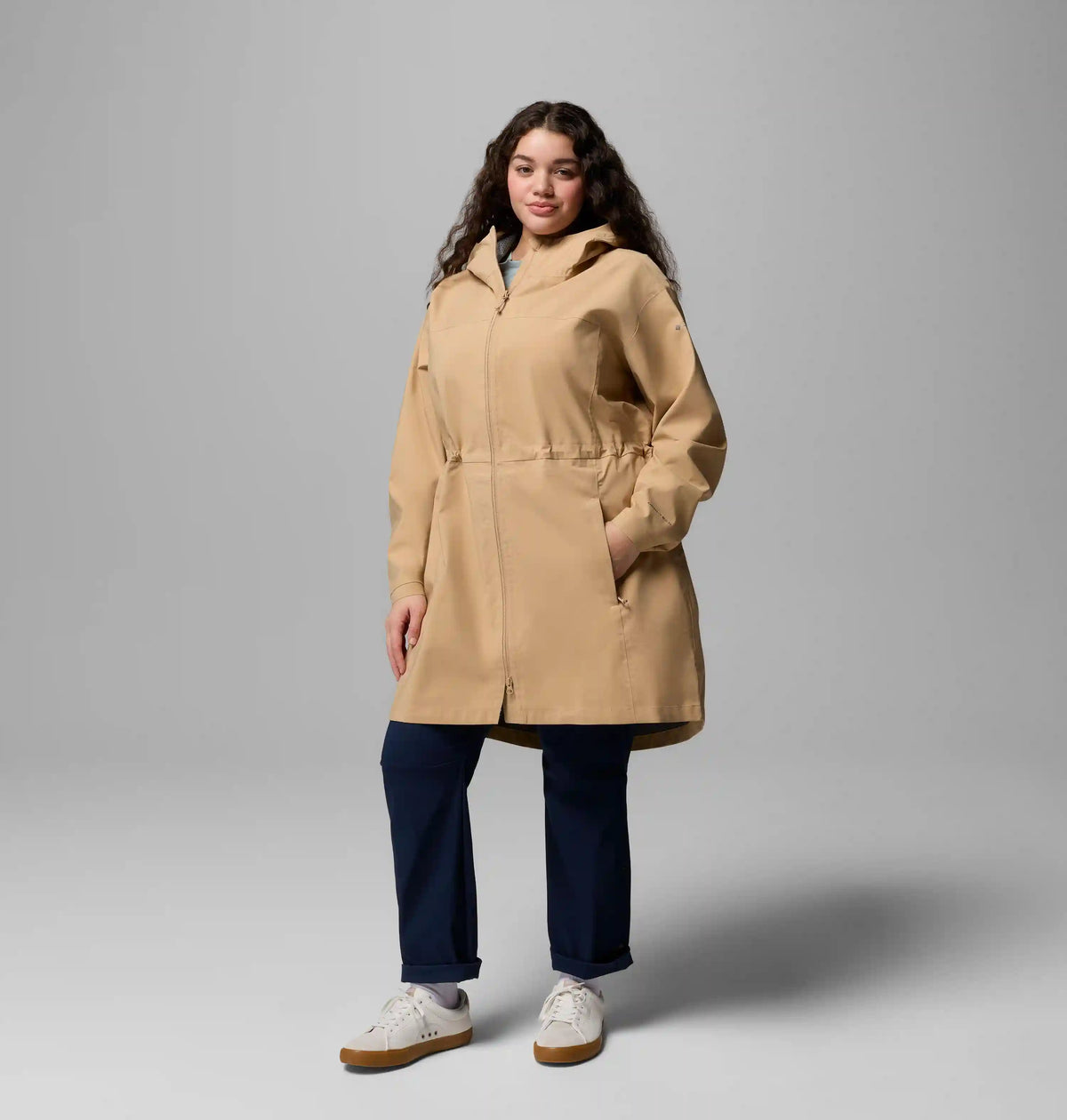 Women's Weekend Adventure II Long Rain Shell - Plus Size