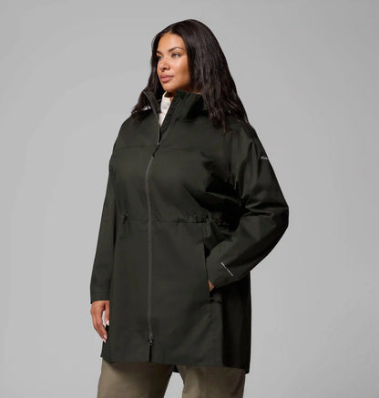 Women's Weekend Adventure II Long Rain Shell - Plus Size