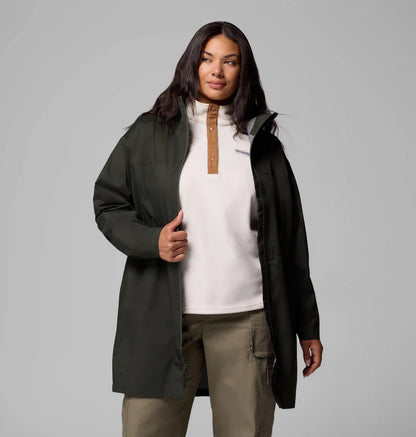 Women's Weekend Adventure II Long Rain Shell - Plus Size
