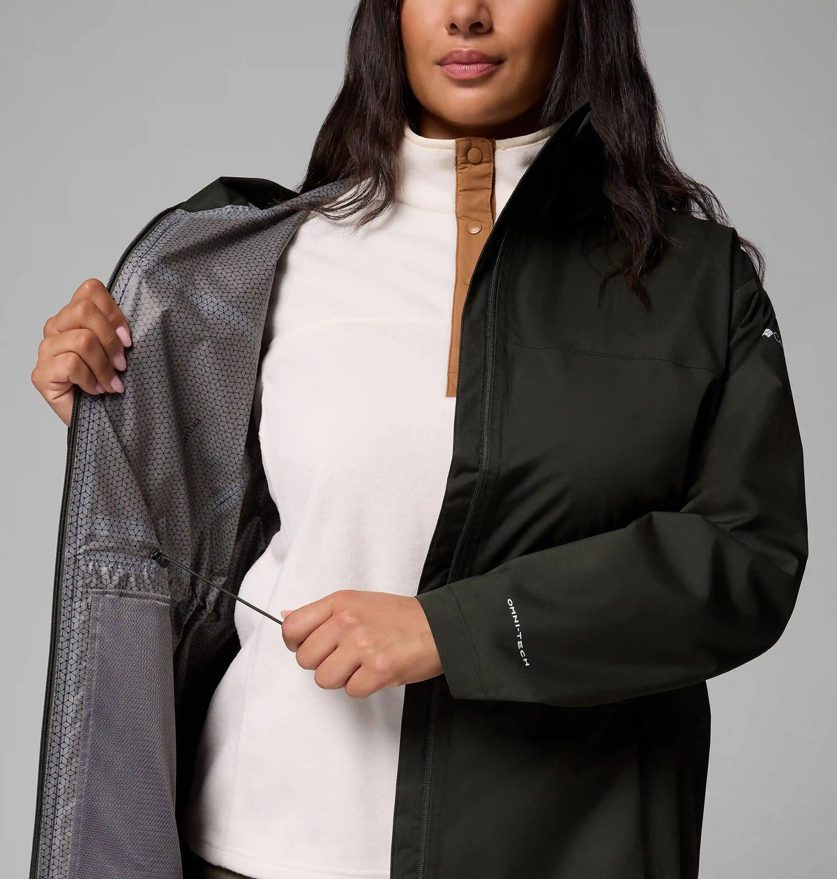 Women's Weekend Adventure II Long Rain Shell - Plus Size