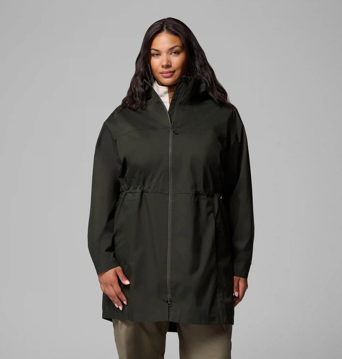 Women's Weekend Adventure II Long Rain Shell - Plus Size