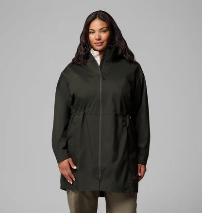 Women's Weekend Adventure II Long Rain Shell - Plus Size