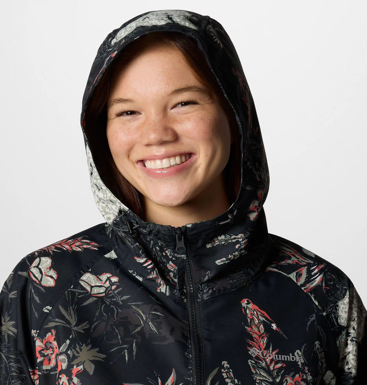 Women's Spire Valley Printed Windbreaker