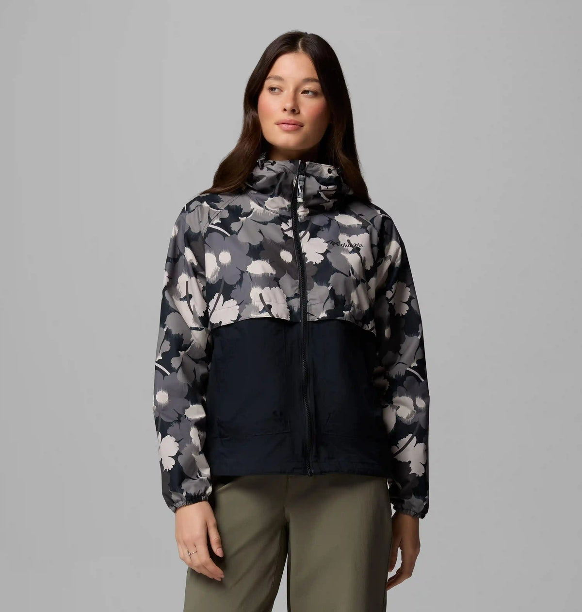 Women's Spire Valley Printed Windbreaker