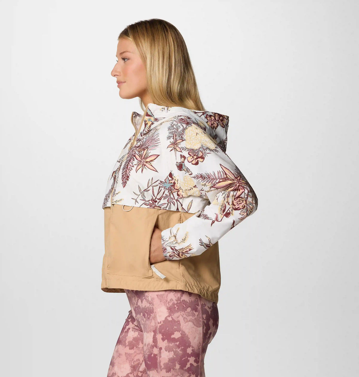 Women's Spire Valley Printed Windbreaker