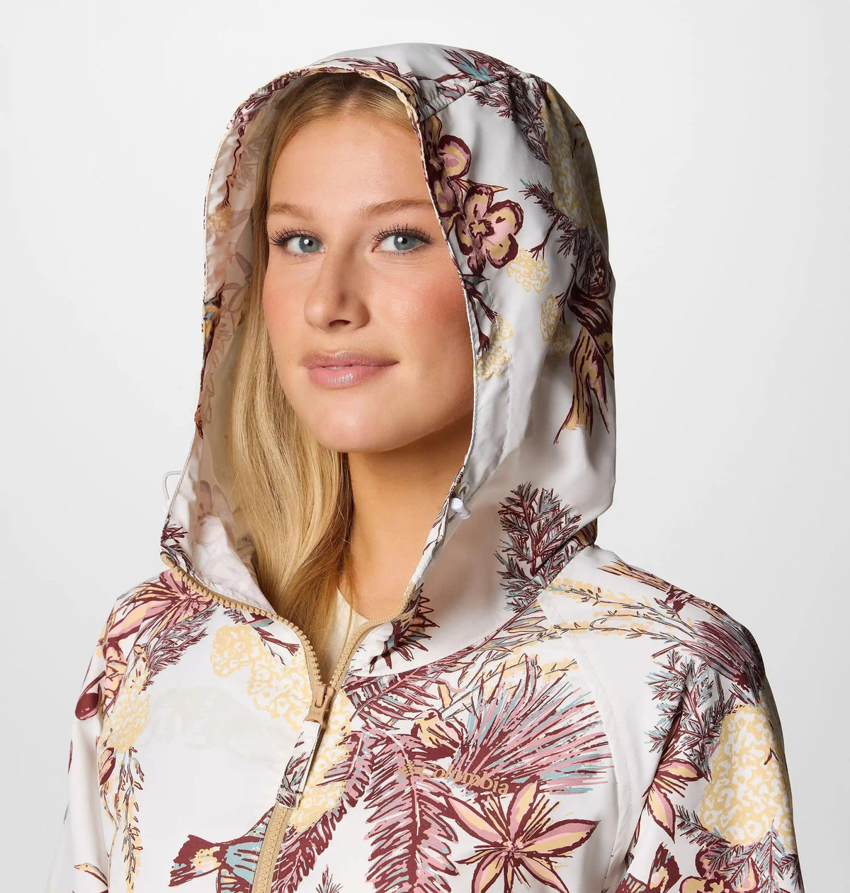 Women's Spire Valley Printed Windbreaker