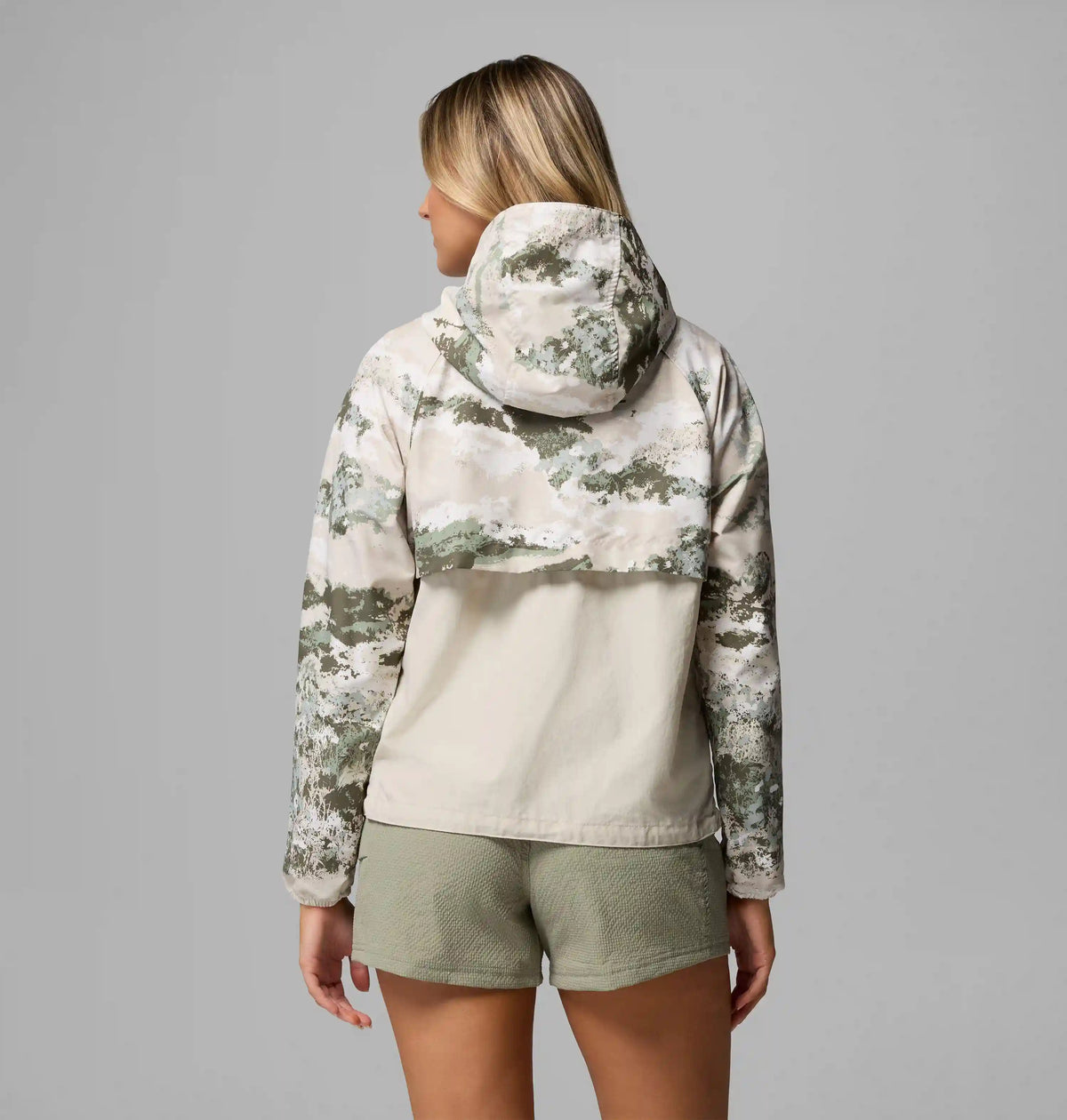 Women's Spire Valley Printed Windbreaker