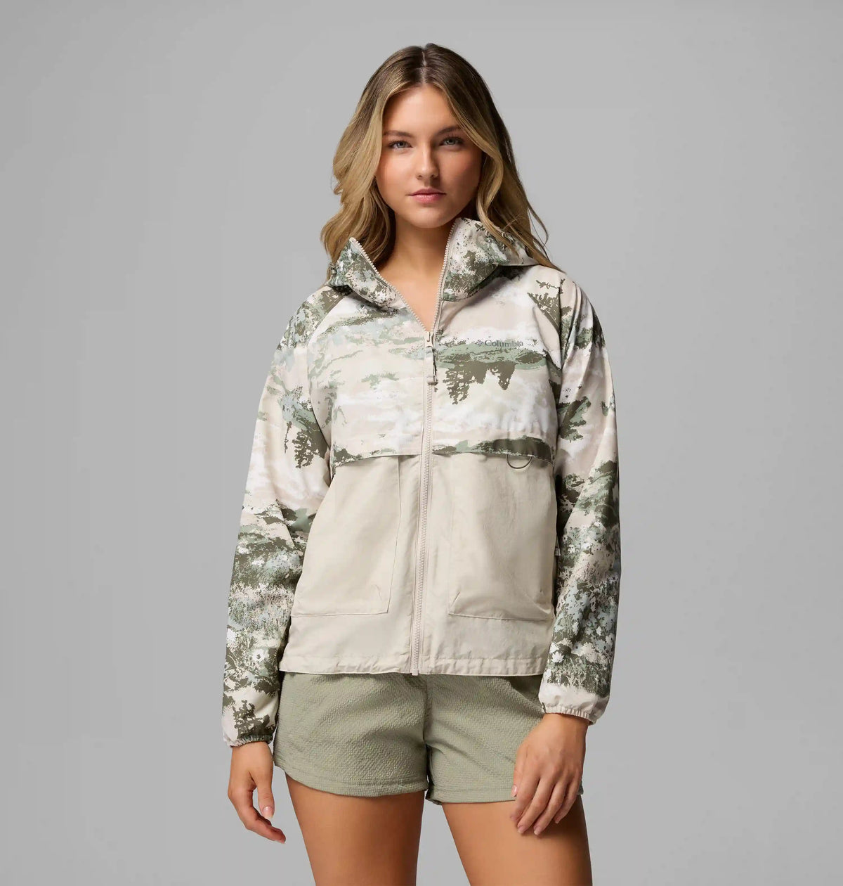 Women's Spire Valley Printed Windbreaker