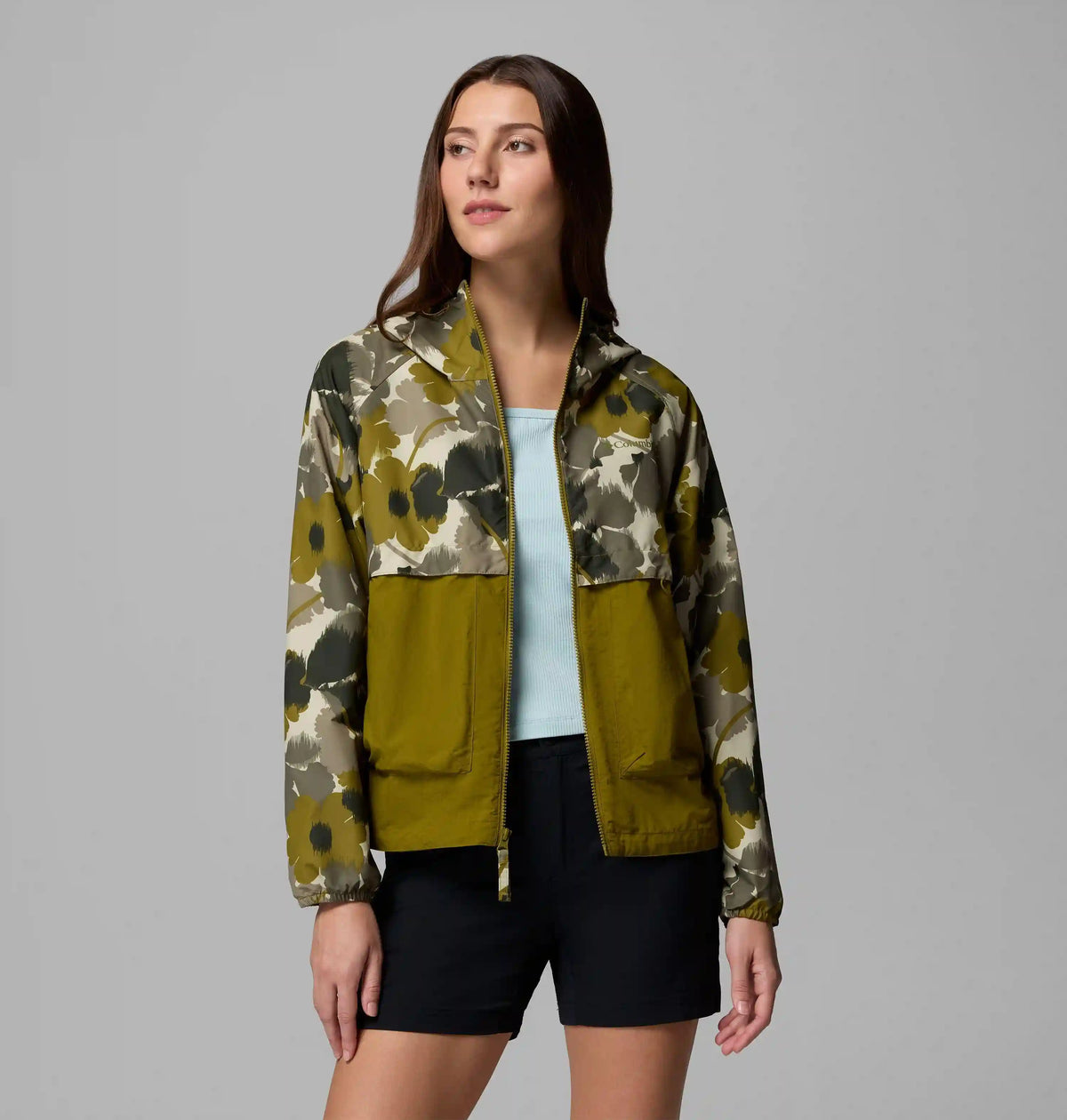 Women's Spire Valley Printed Windbreaker