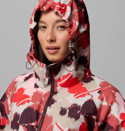 Women's Spire Valley Printed Windbreaker