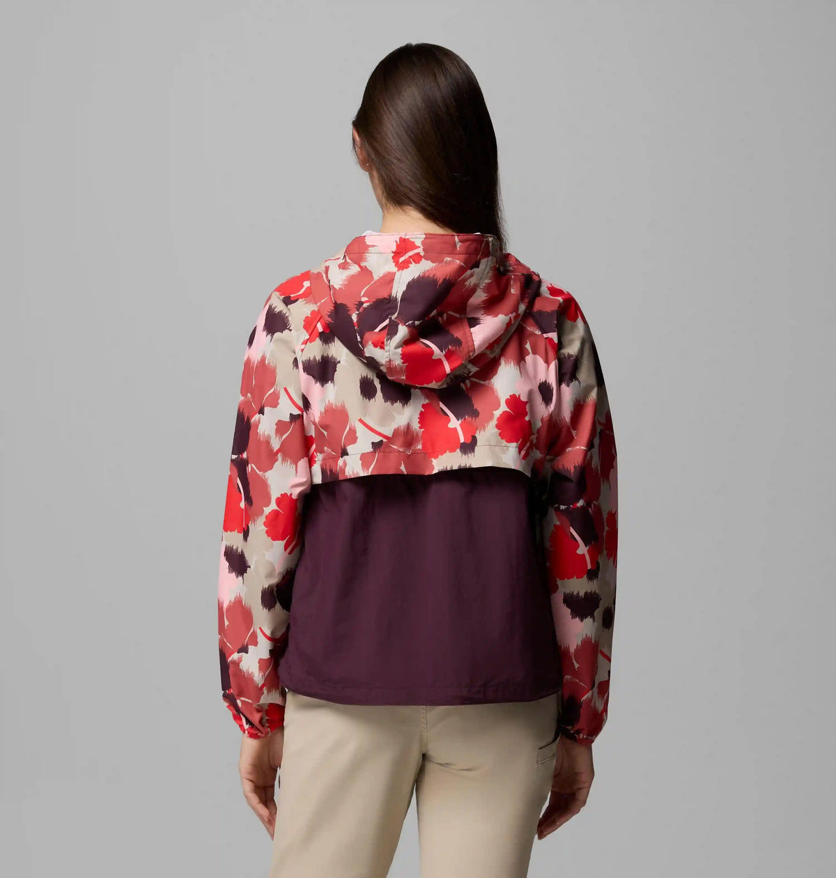 Women's Spire Valley Printed Windbreaker