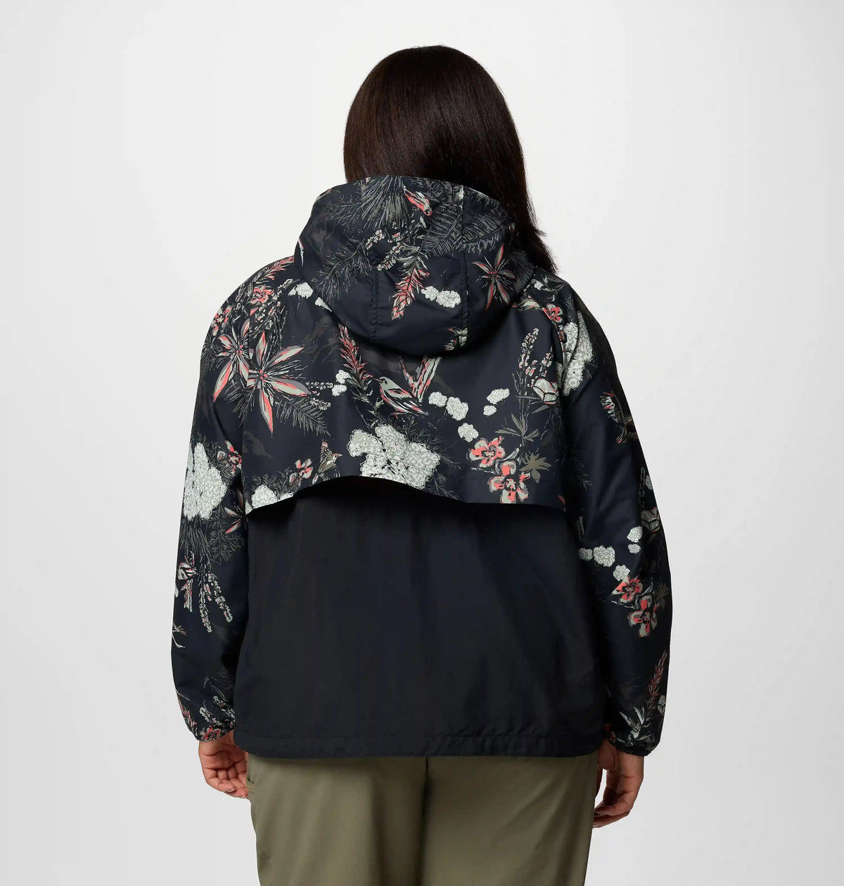 Women's Spire Valley Printed Windbreaker - Plus Size