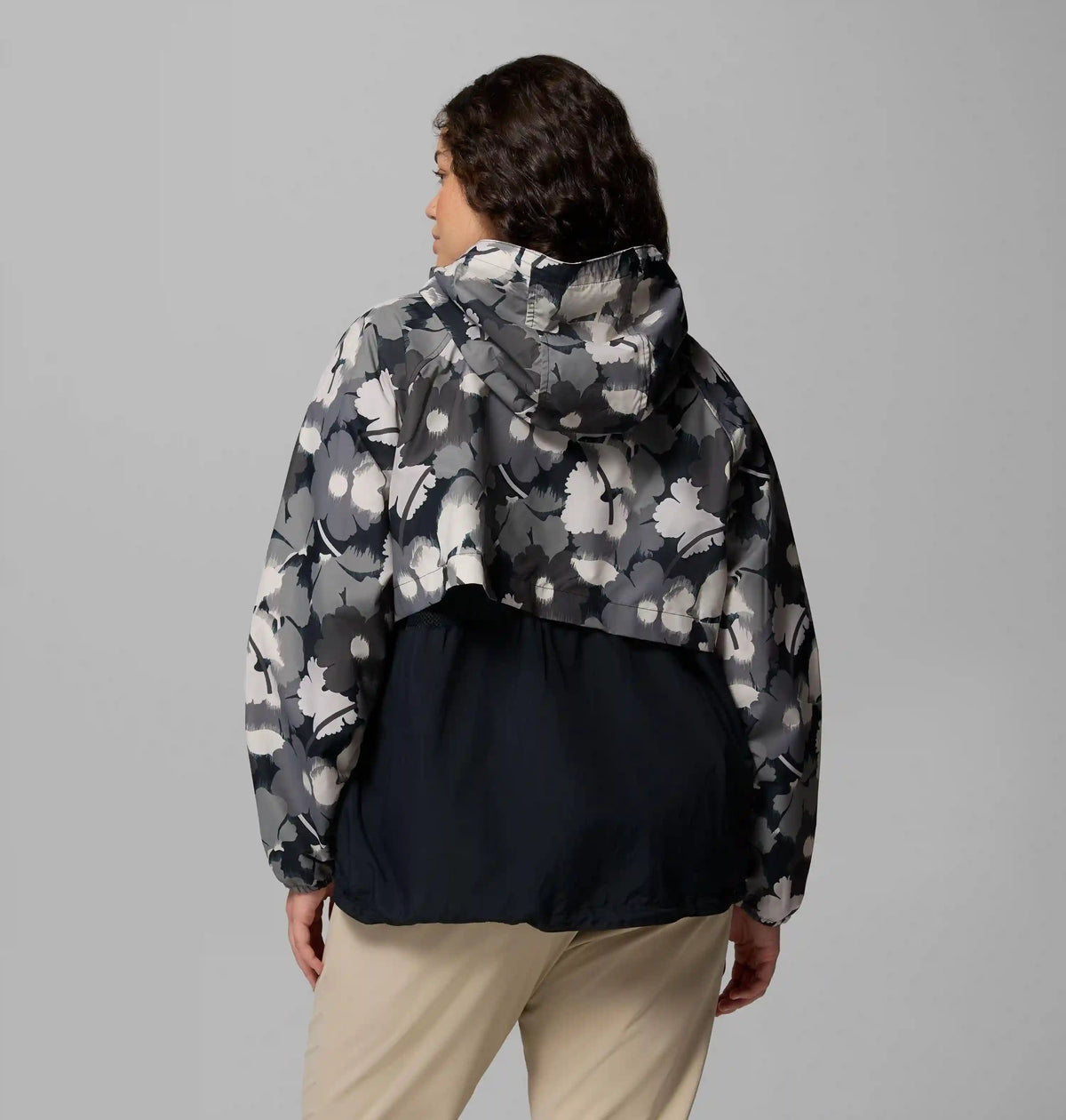 Women's Spire Valley Printed Windbreaker - Plus Size