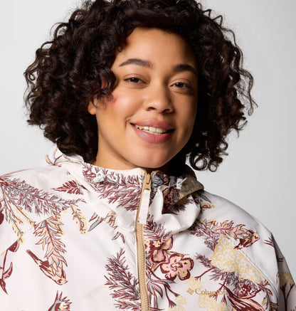 Women's Spire Valley Printed Windbreaker - Plus Size