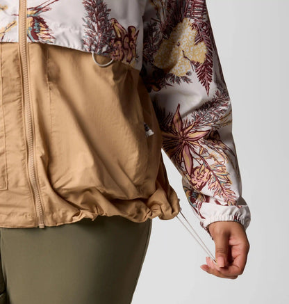 Women's Spire Valley Printed Windbreaker - Plus Size