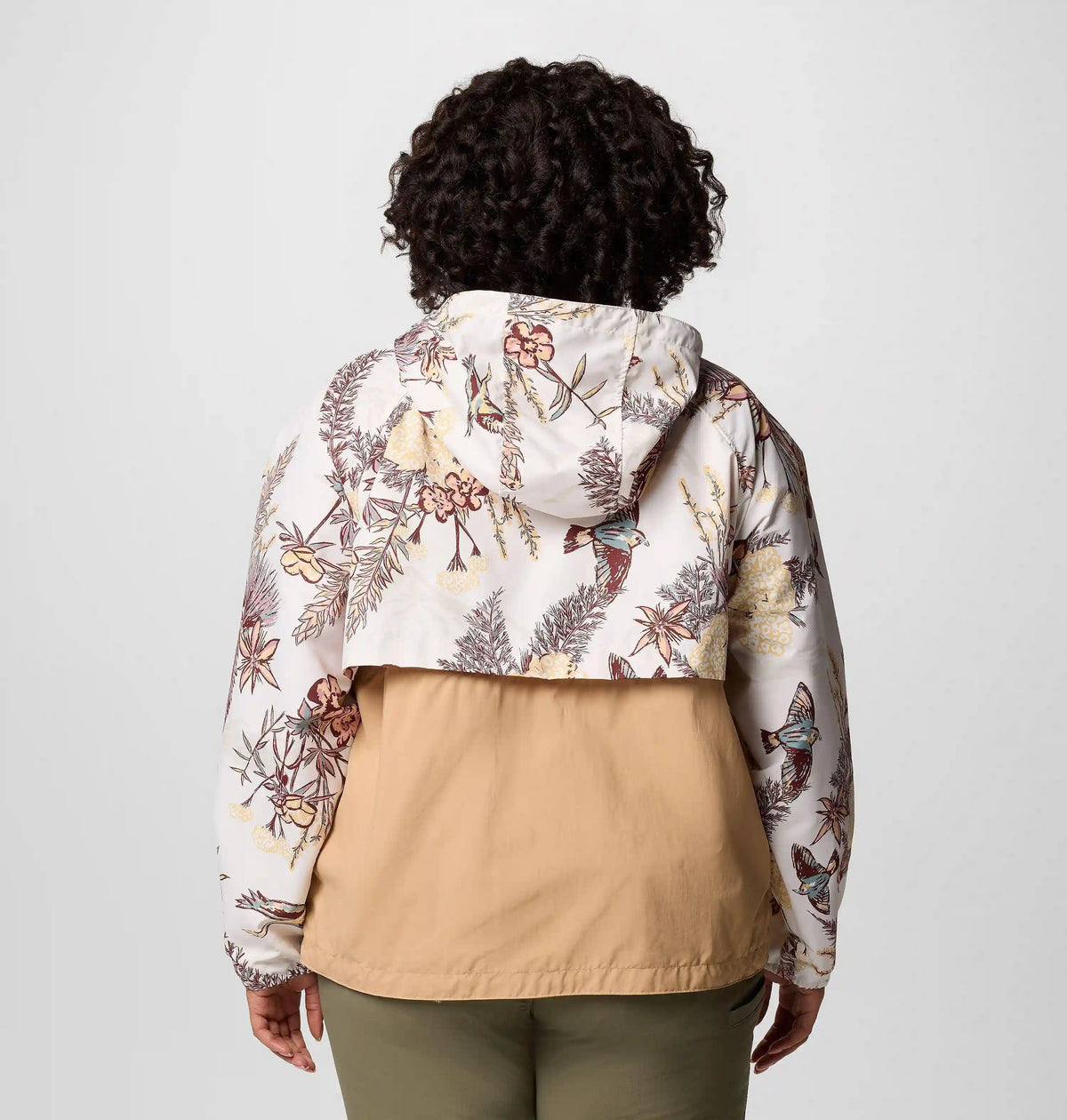 Women's Spire Valley Printed Windbreaker - Plus Size