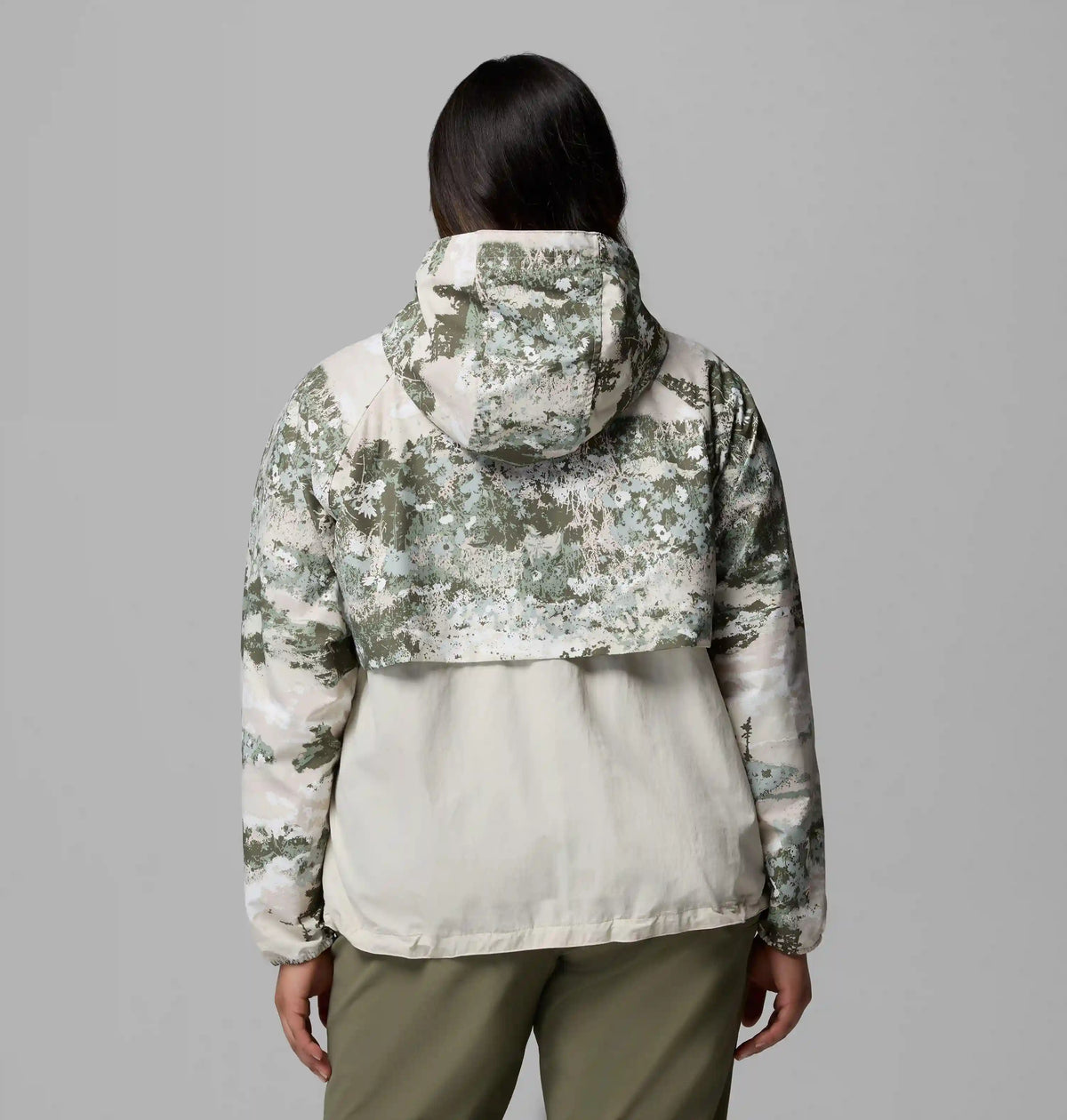 Women's Spire Valley Printed Windbreaker - Plus Size