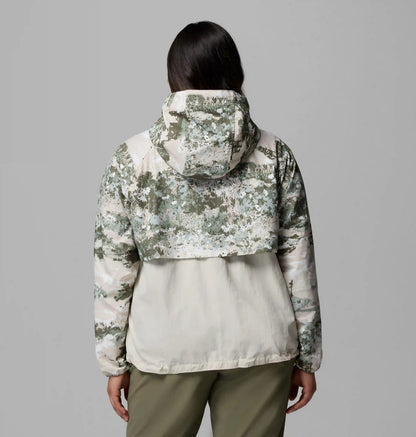 Women's Spire Valley Printed Windbreaker - Plus Size