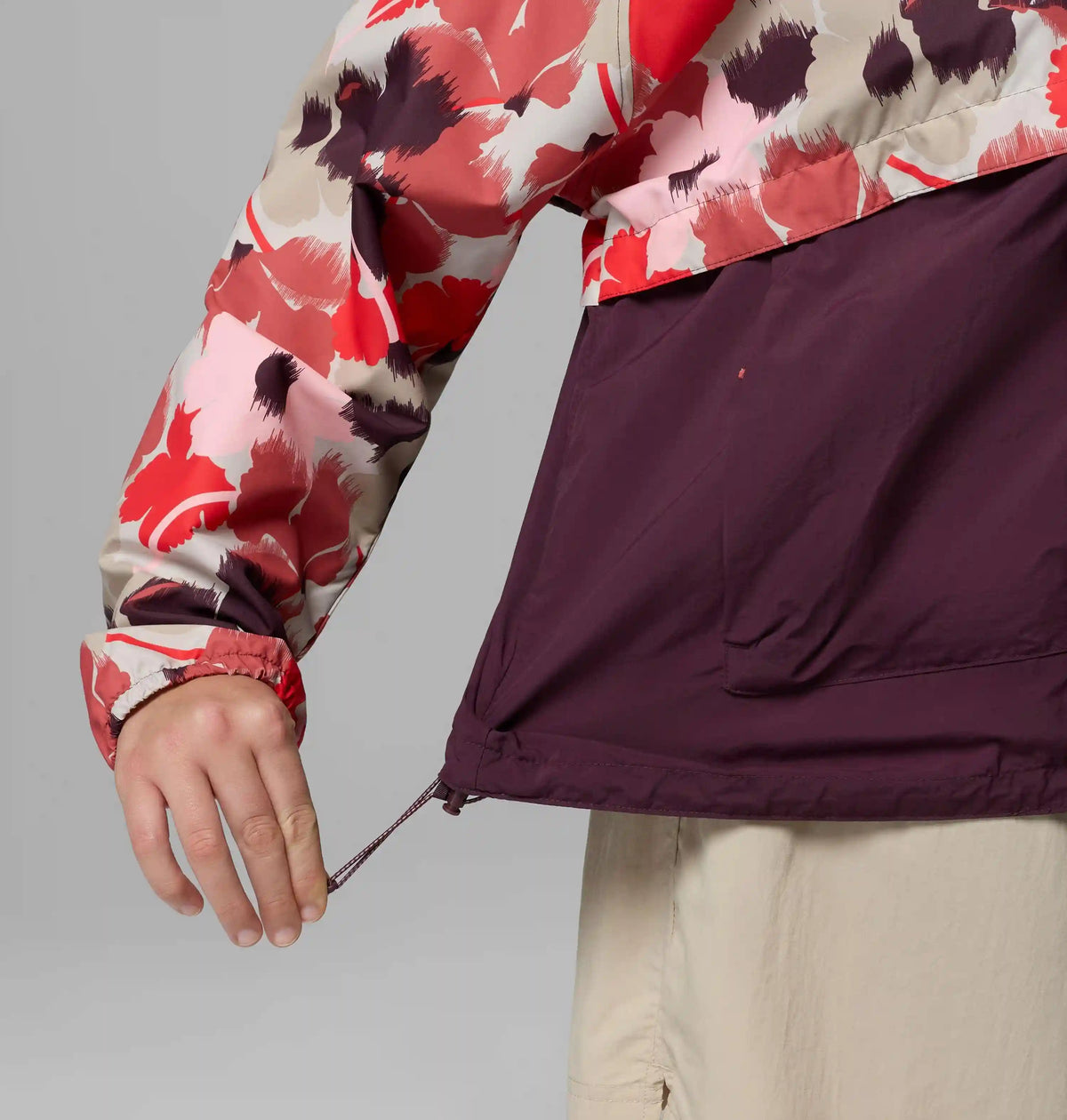 Women's Spire Valley Printed Windbreaker - Plus Size