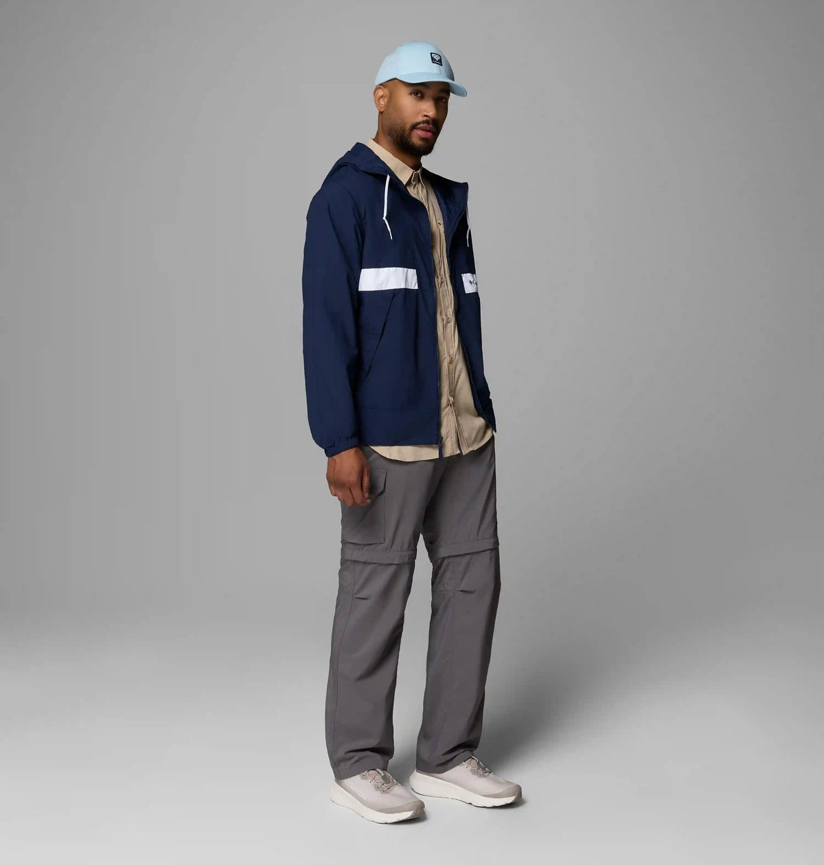Men's Spire Valley Hooded Windbreaker