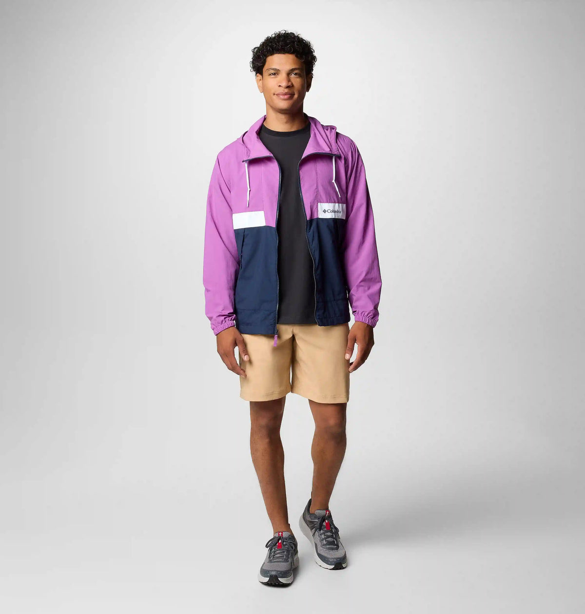 Men's Spire Valley Hooded Windbreaker
