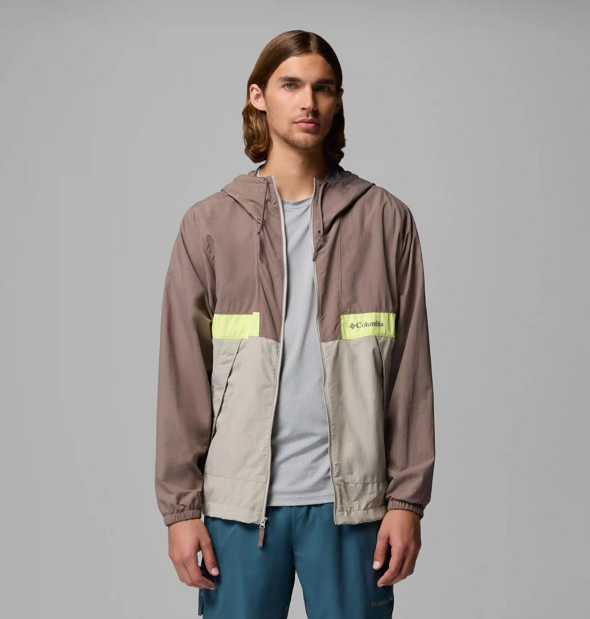 Men's Spire Valley Hooded Windbreaker - Tall