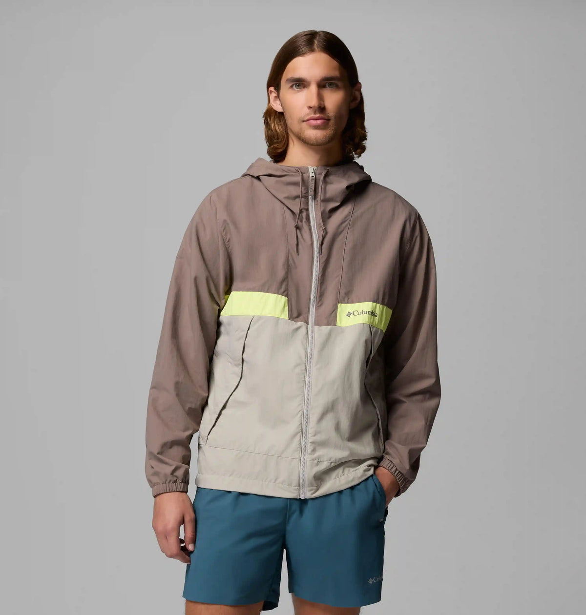 Men's Spire Valley Hooded Windbreaker - Tall