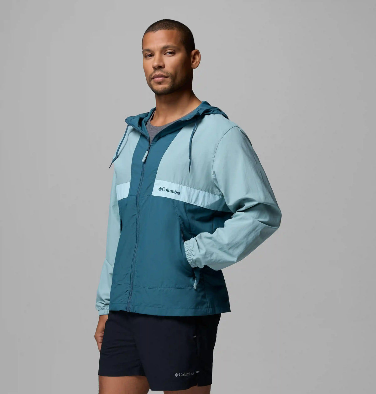 Men's Spire Valley Hooded Windbreaker - Tall