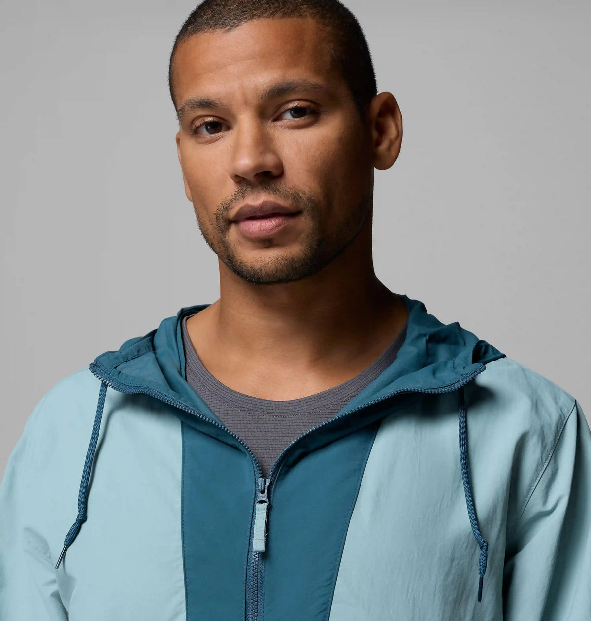 Men's Spire Valley Hooded Windbreaker - Tall