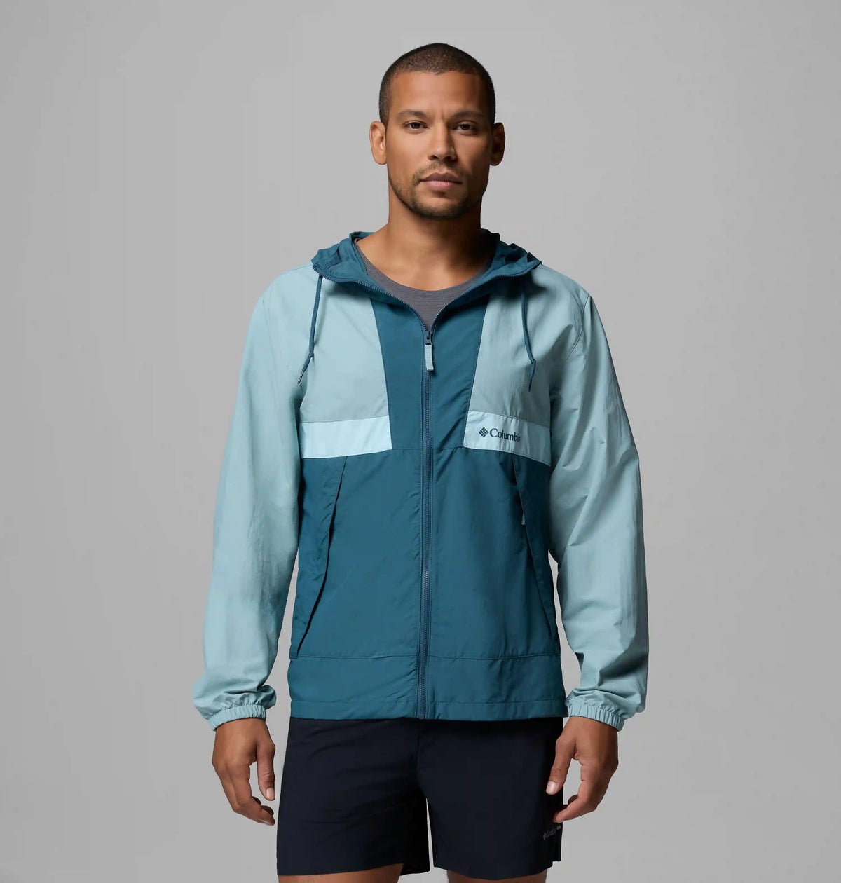 Men's Spire Valley Hooded Windbreaker - Tall