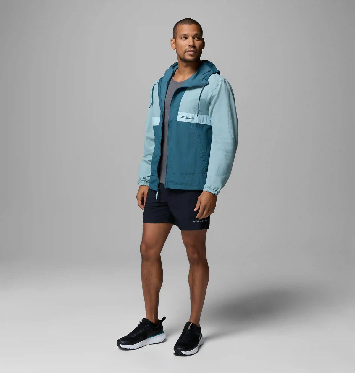 Men's Spire Valley Hooded Windbreaker - Tall