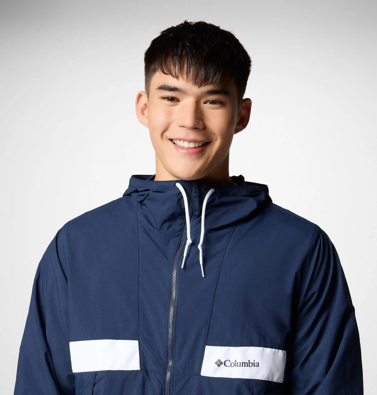 Men's Spire Valley Hooded Windbreaker - Tall