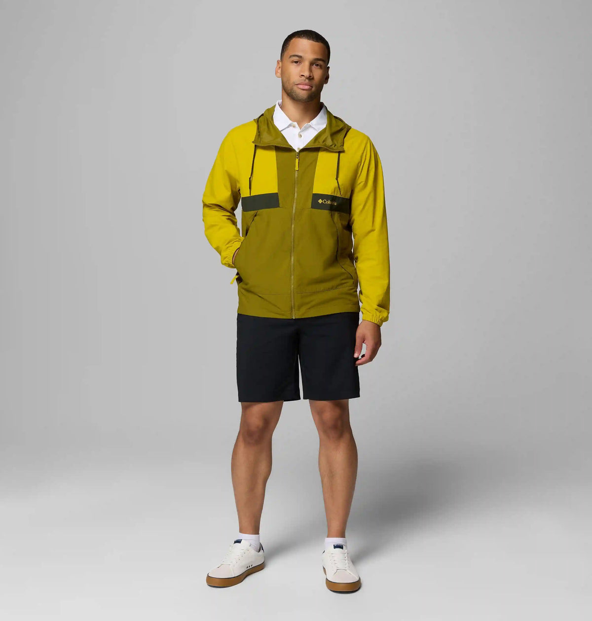 Men's Spire Valley Hooded Windbreaker - Tall