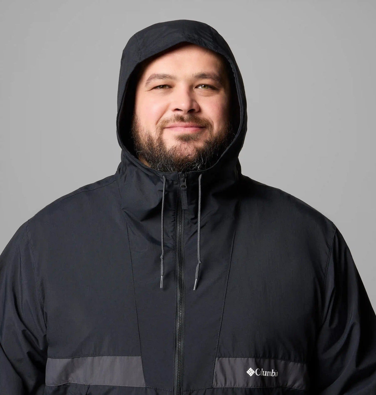 Men's Spire Valley Hooded Windbreaker - Big