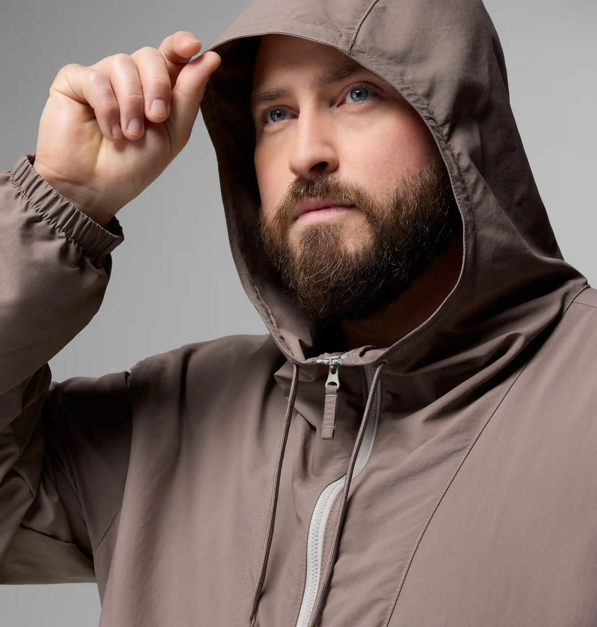 Men's Spire Valley Hooded Windbreaker - Big