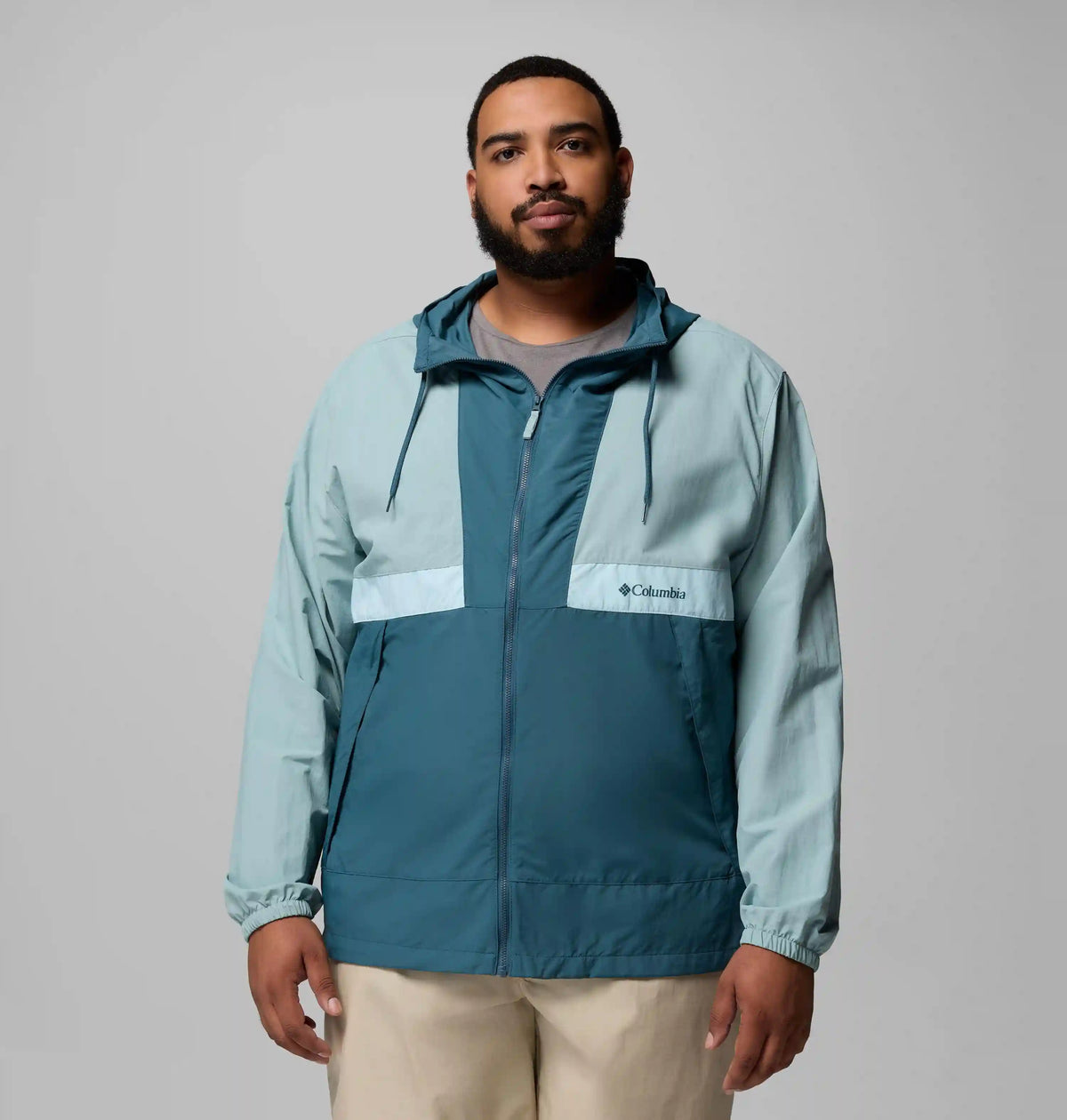 Men's Spire Valley Hooded Windbreaker - Big