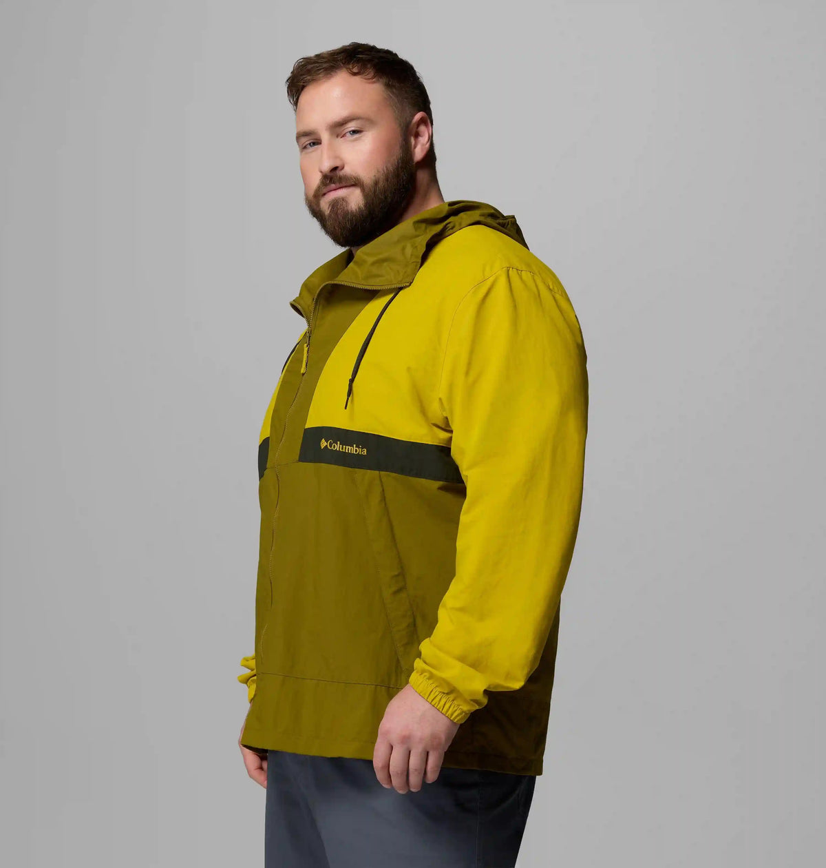 Men's Spire Valley Hooded Windbreaker - Big