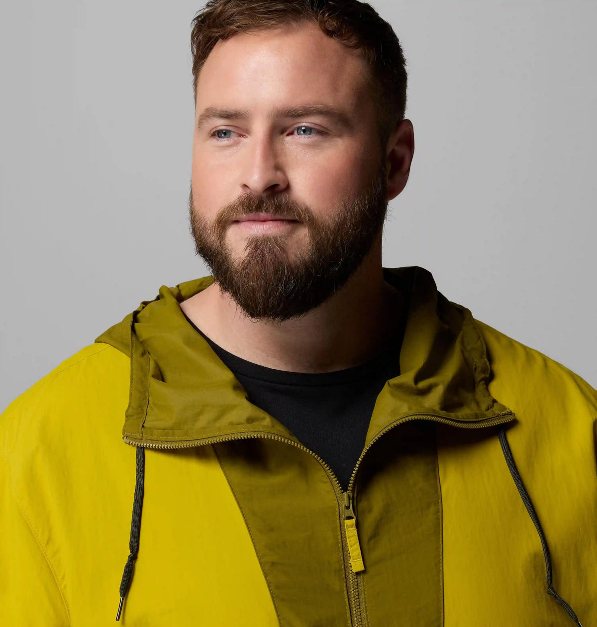 Men's Spire Valley Hooded Windbreaker - Big