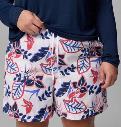 Women's Sandy River Printed Shorts III - Plus Size