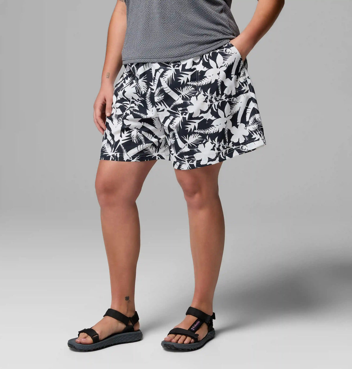 Women's Sandy River Printed Shorts III - Plus Size