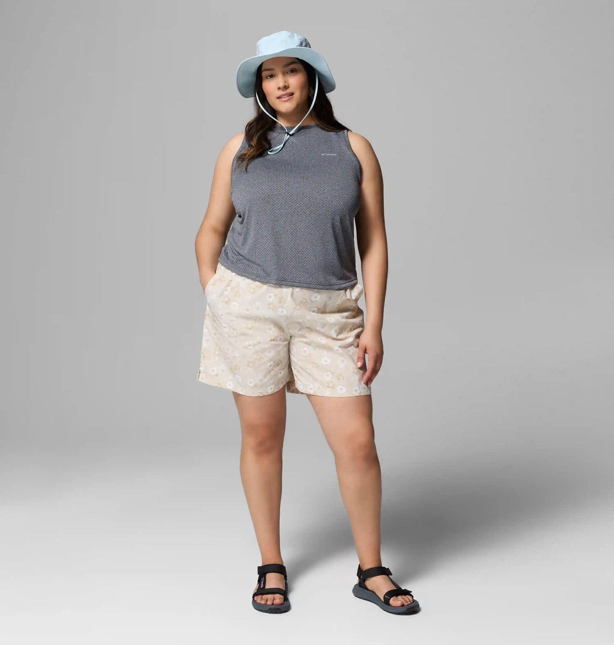 Women's Sandy River Printed Shorts III - Plus Size