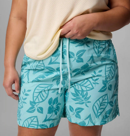 Women's Sandy River Printed Shorts III - Plus Size
