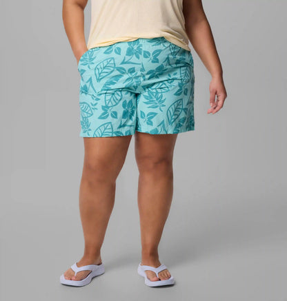 Women's Sandy River Printed Shorts III - Plus Size