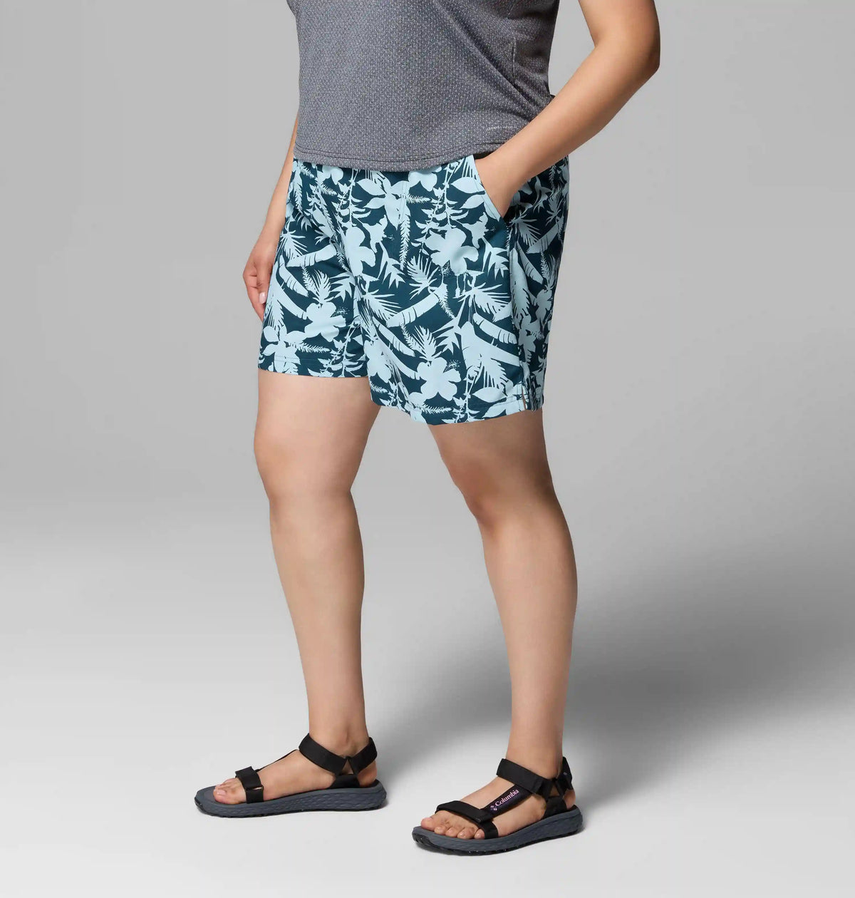 Women's Sandy River Printed Shorts III - Plus Size