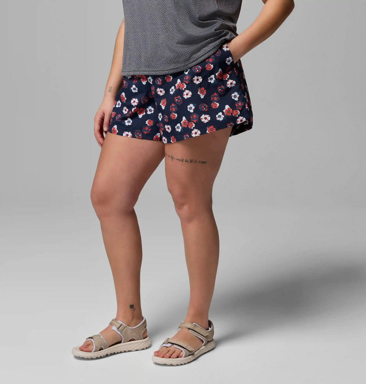 Women's Sandy River Printed Shorts III - Plus Size