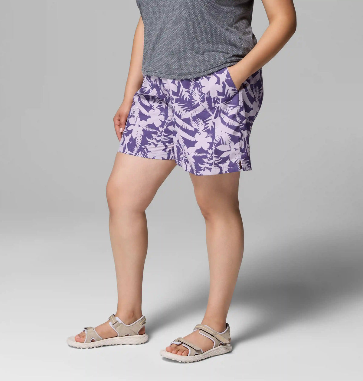 Women's Sandy River Printed Shorts III - Plus Size